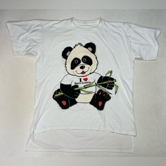 VINTAGE Busch Gardens Koala Bear Graphic T-shirt Women XXL 80s 90s - Picture 1 of 10